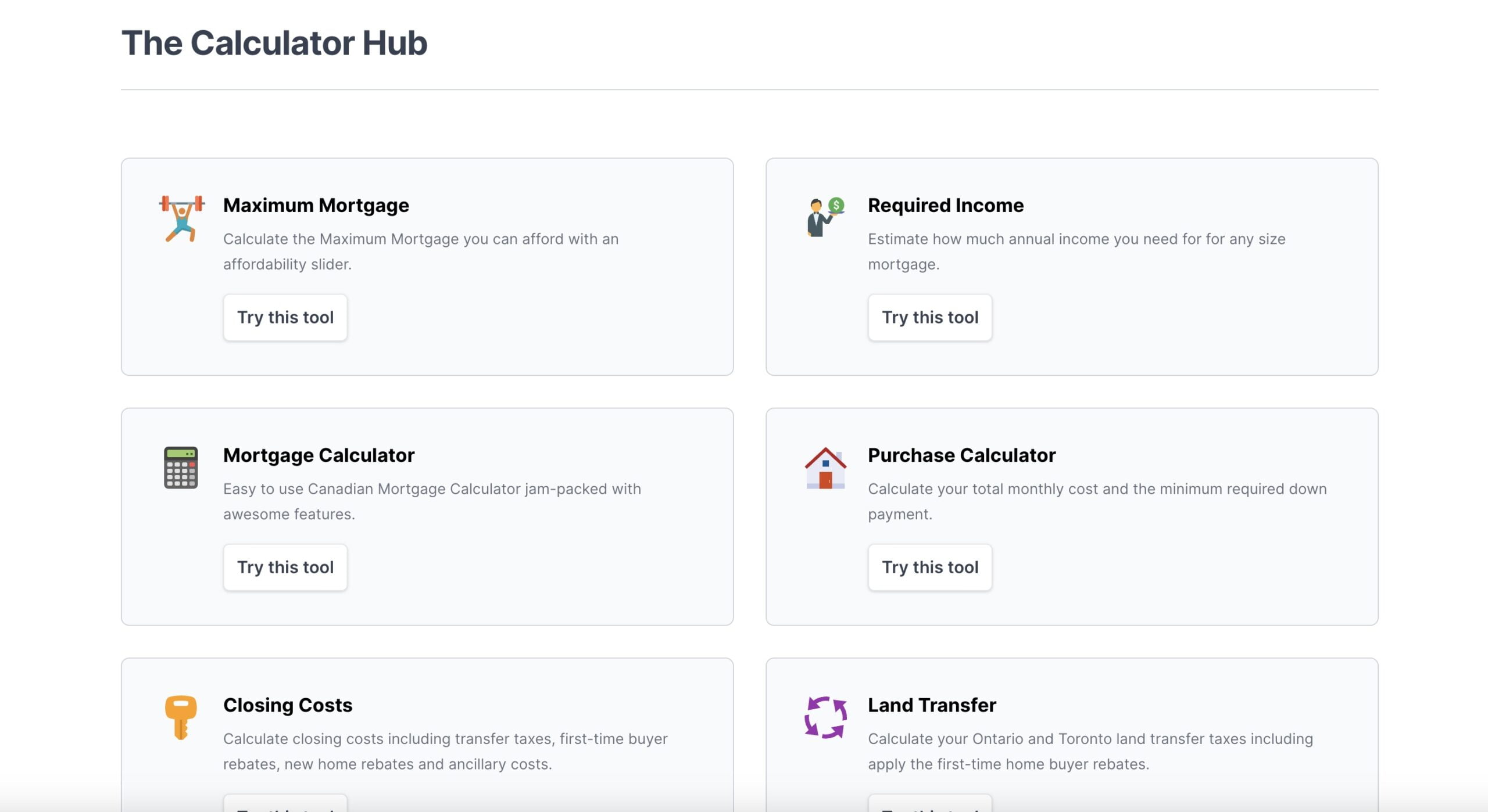 Required income calculator haystax